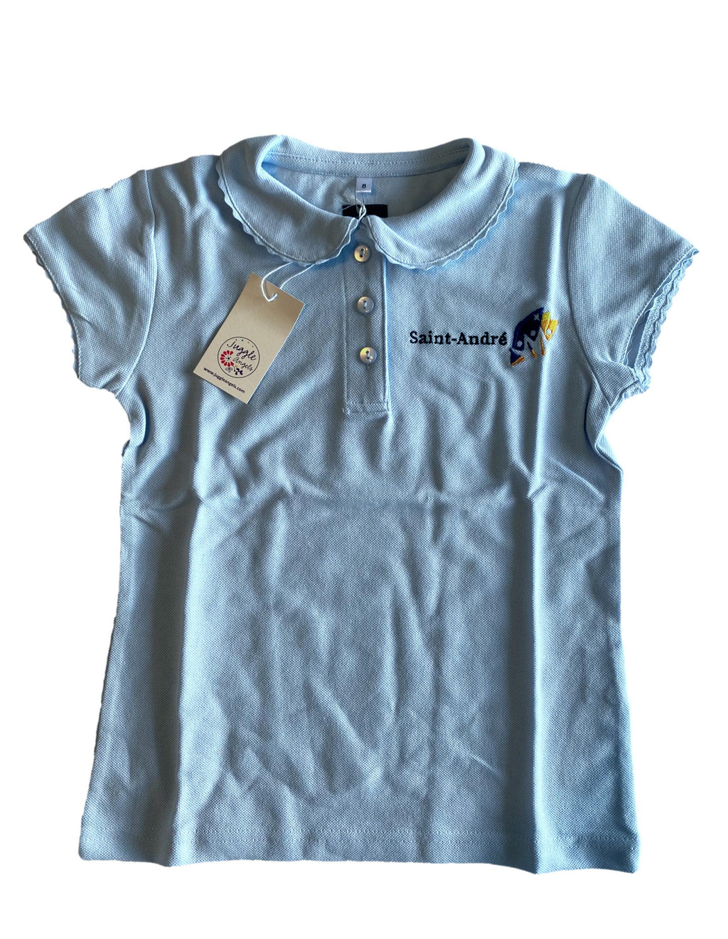 Girl polo short sleeves Logo 2020-2021