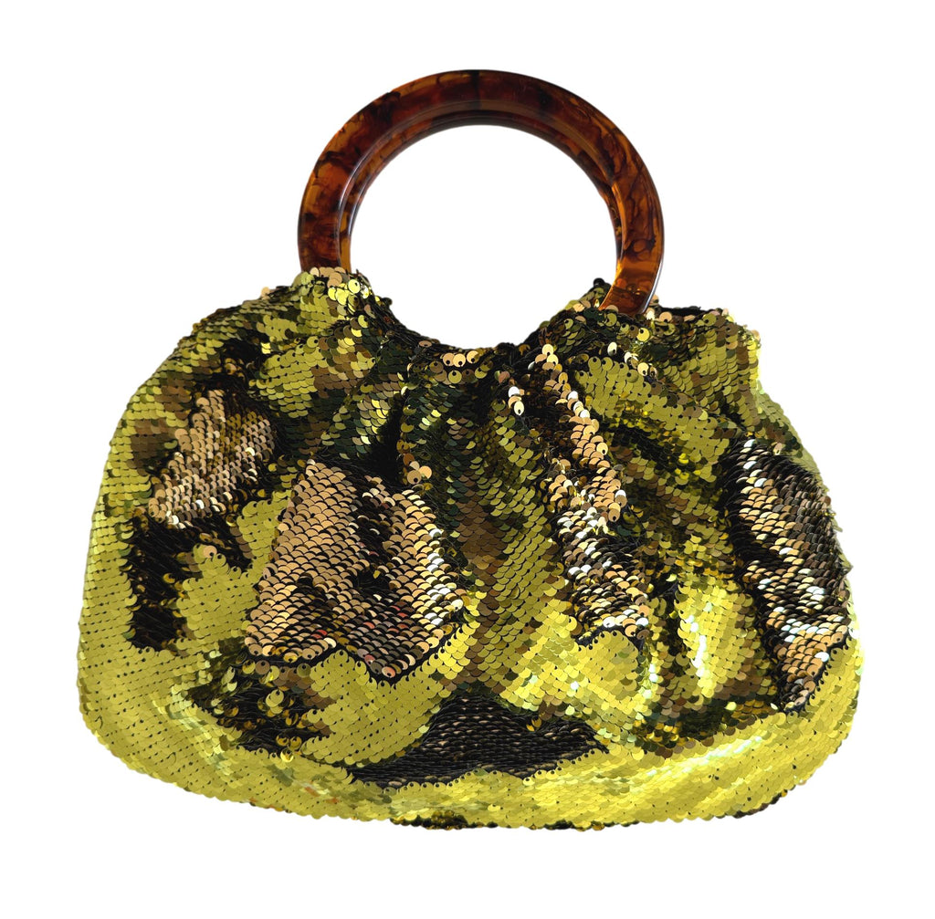 Absinthe-Gold Ring Bag