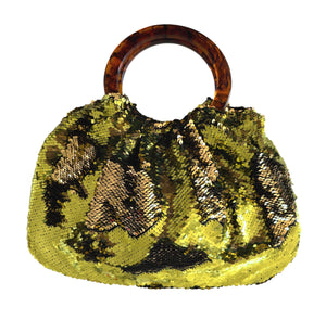Absinthe-Gold Ring Bag