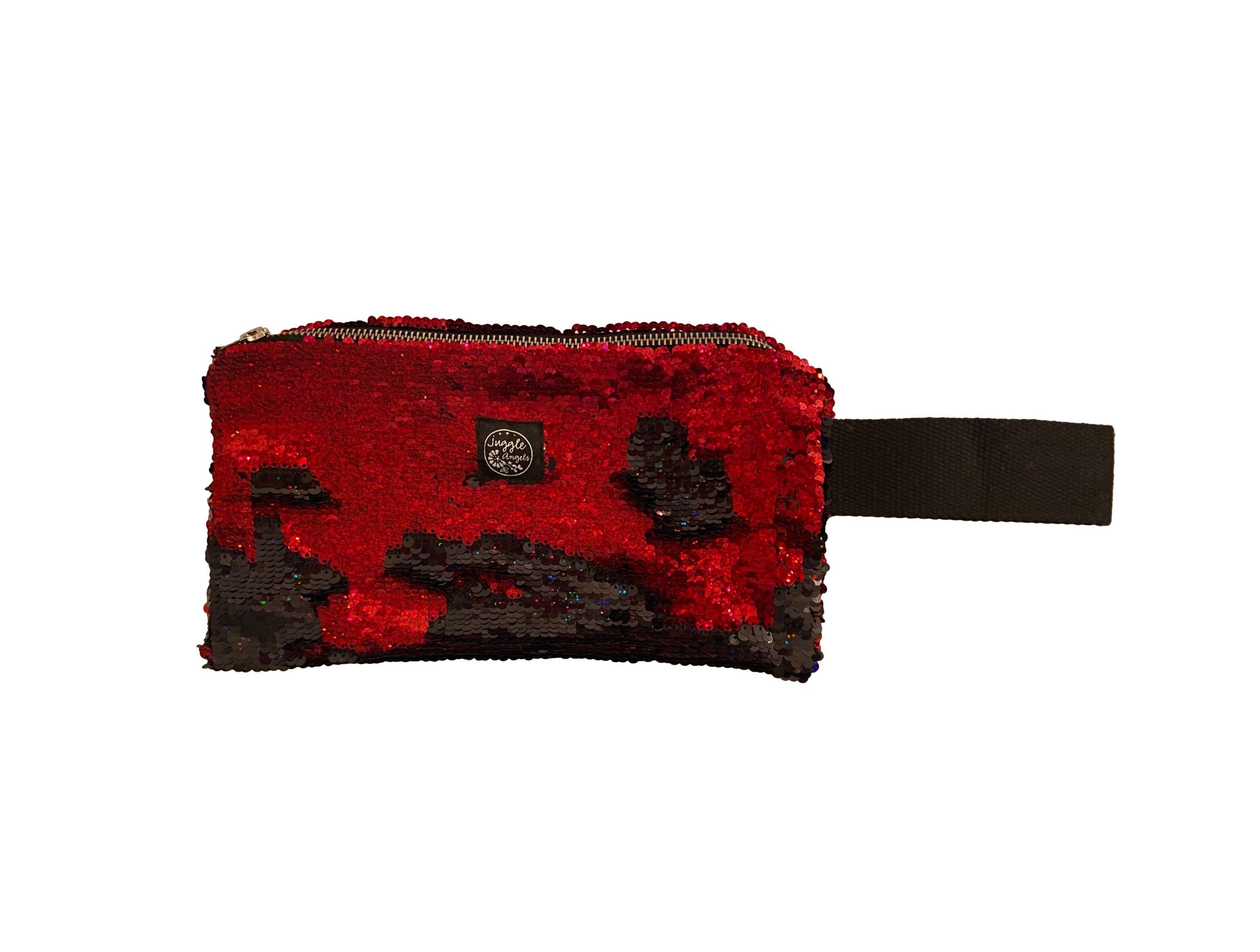 Red & black Clutch Bag