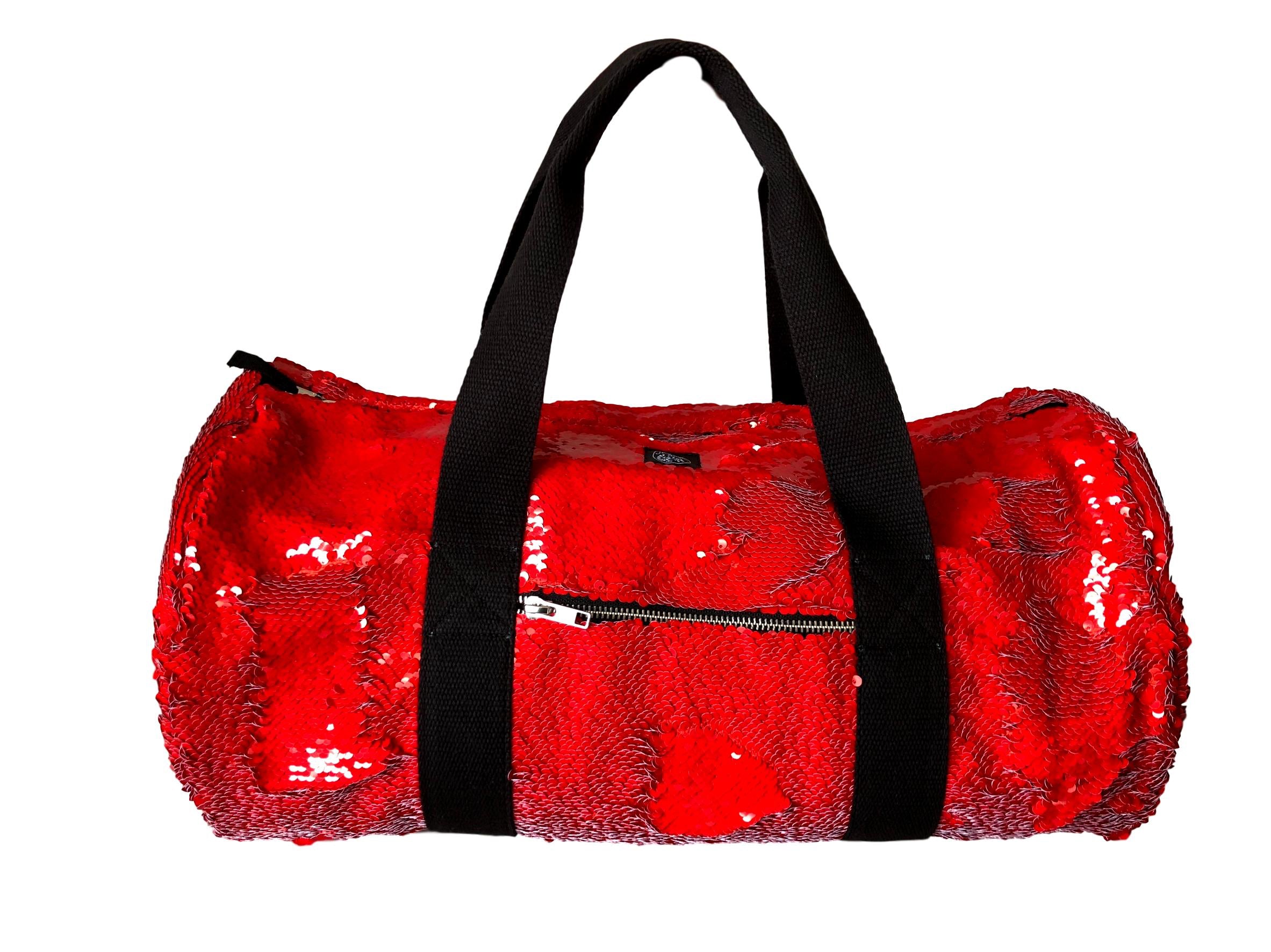 80 Red Vernis Bag