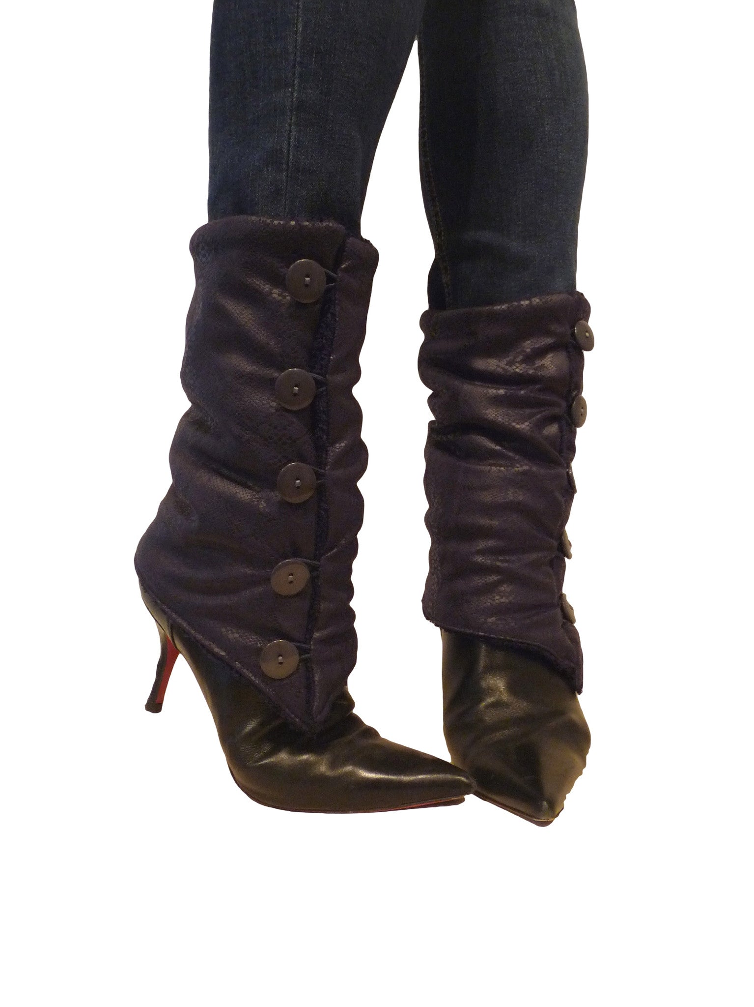 Black Snake Leg Warmers