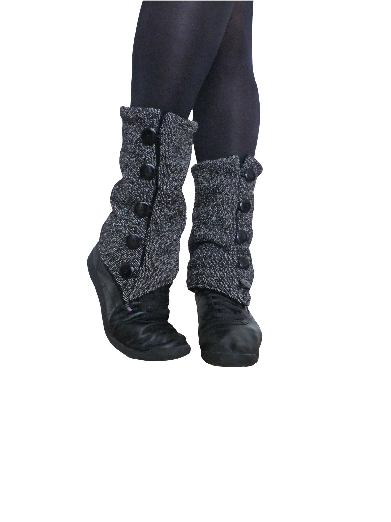 Black and White  Leg Warmers