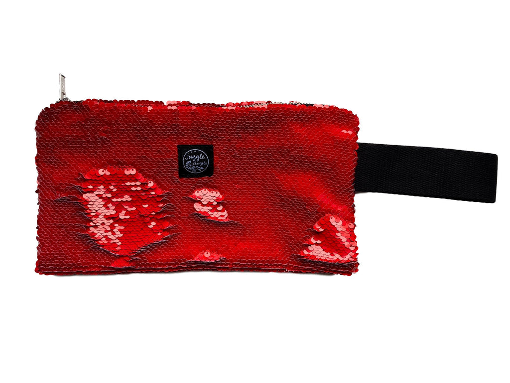 Red & black Clutch Bag