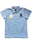 Boy polo short sleeves logo 2019