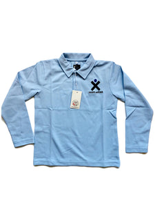 Boy polo long sleeves Logo 2019
