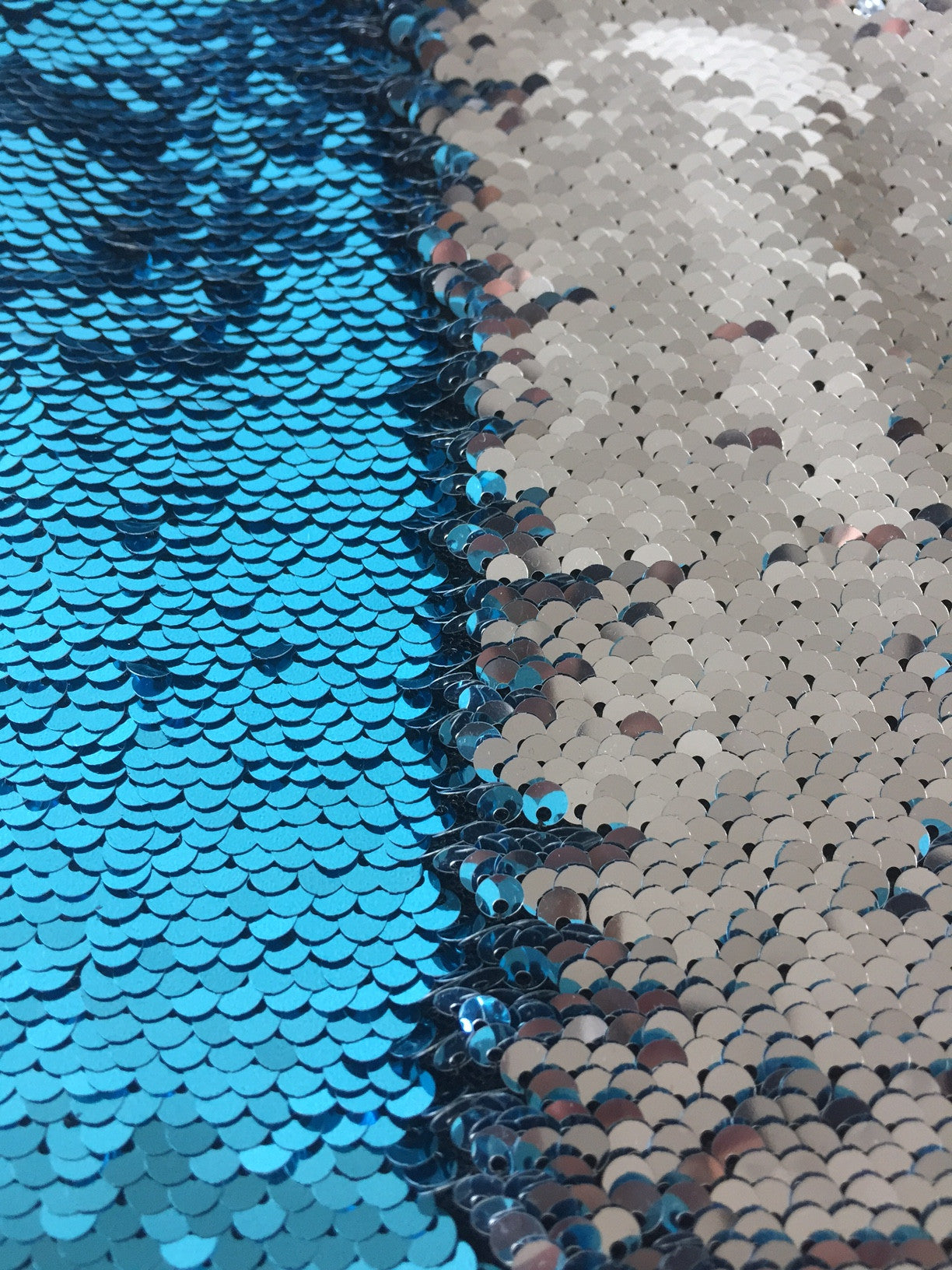 Sea sequins Square Bag