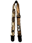 Gold & Silver Guitar Strap