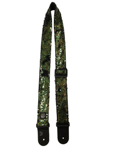 Green Guitar Strap
