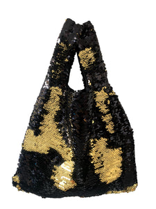 Black & Gold Mini Tote