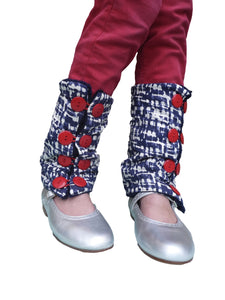 Navy Leg Warmers