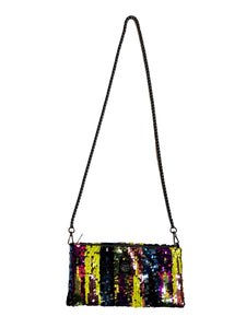 Yellow Ikat Night Bag