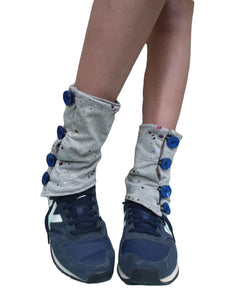 Painted Summer Leg Warmers