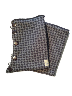 Pied de Poule Leg Warmers