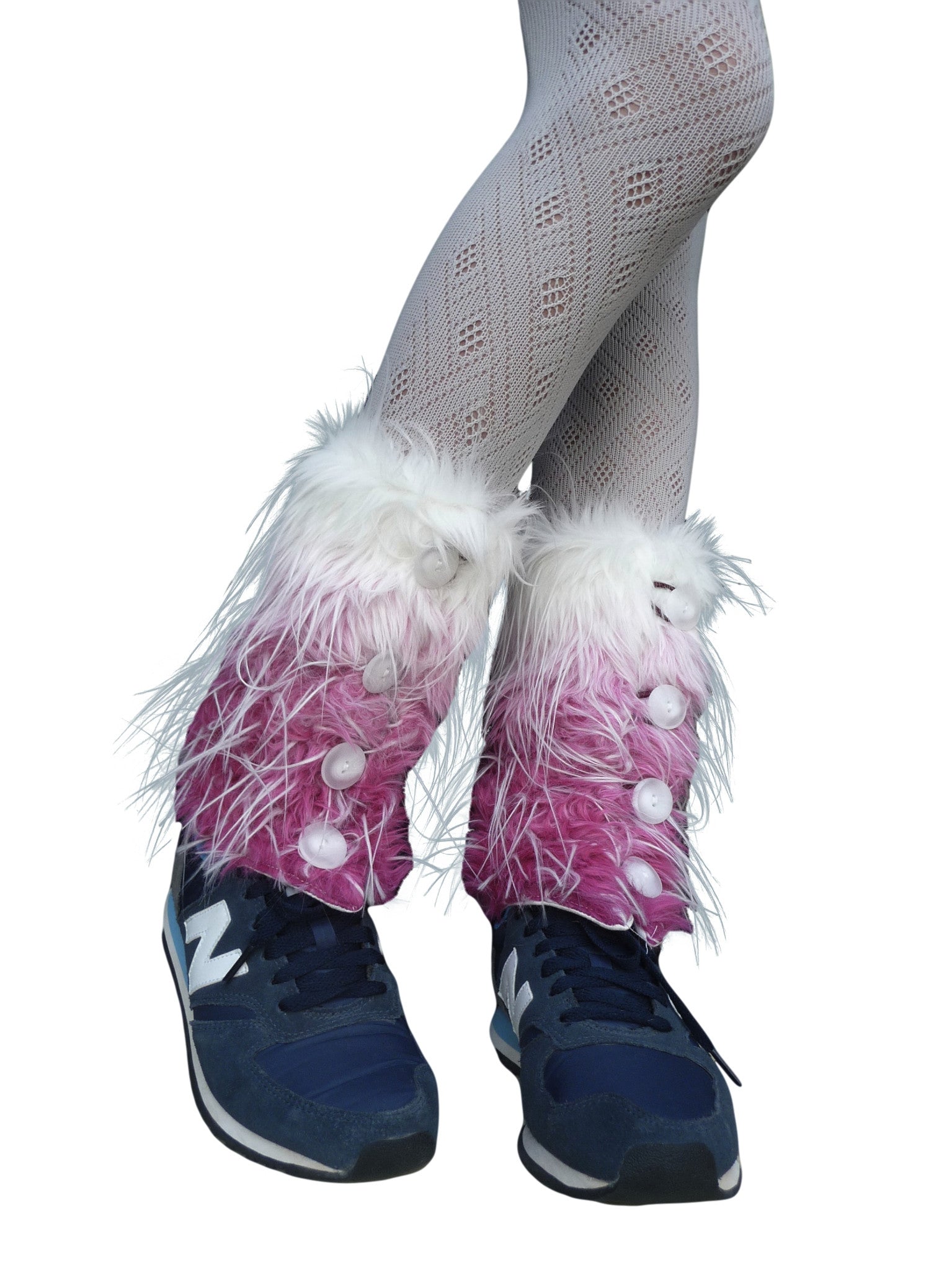 Pink Yeti Leg Warmers