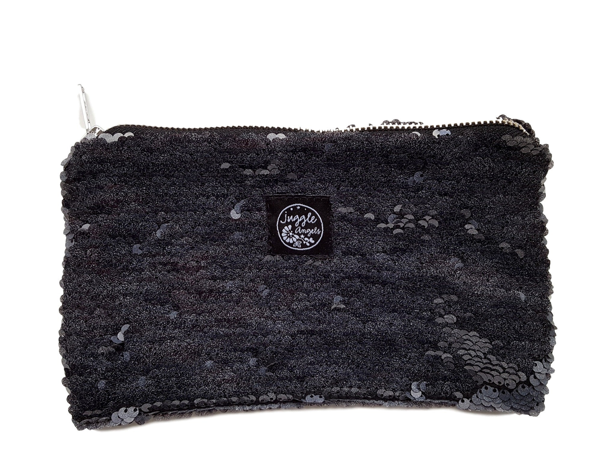 Grey Sequins Pocket