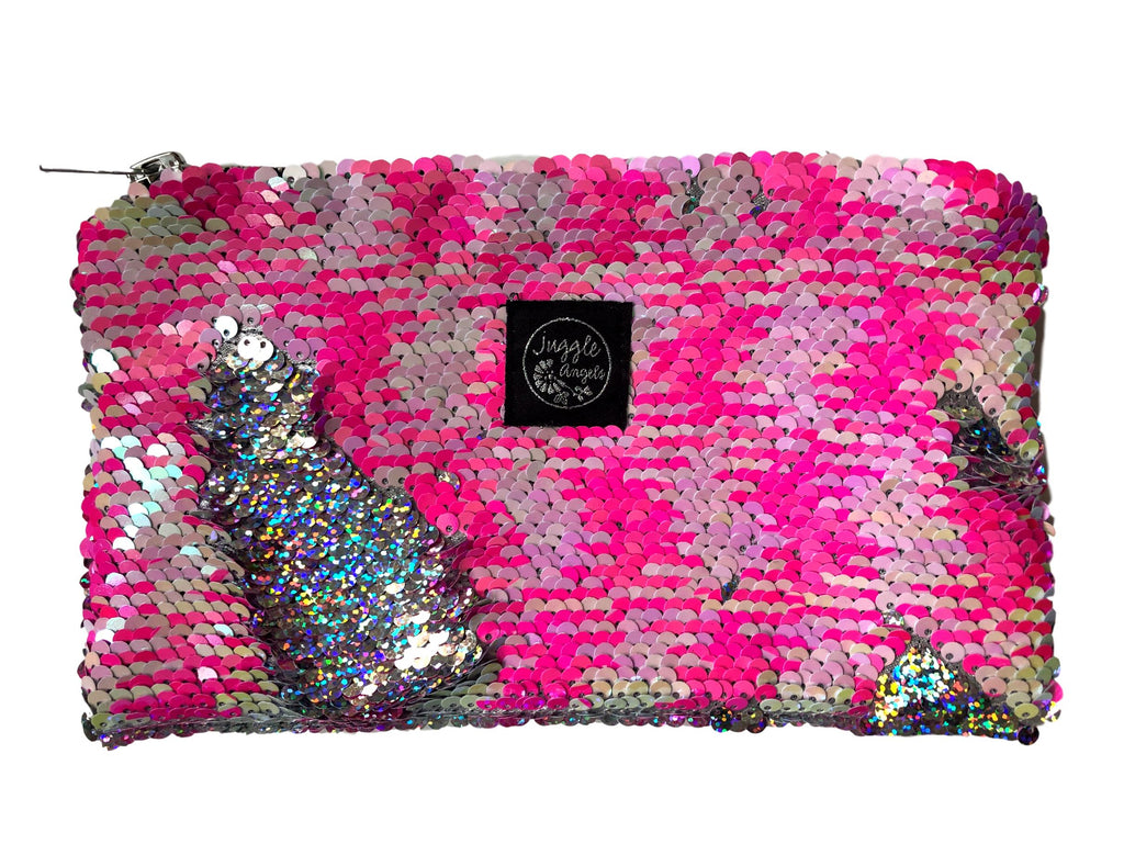 Pink fluo Mermaid Pocket