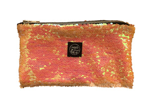 Pink Sequins Pocket