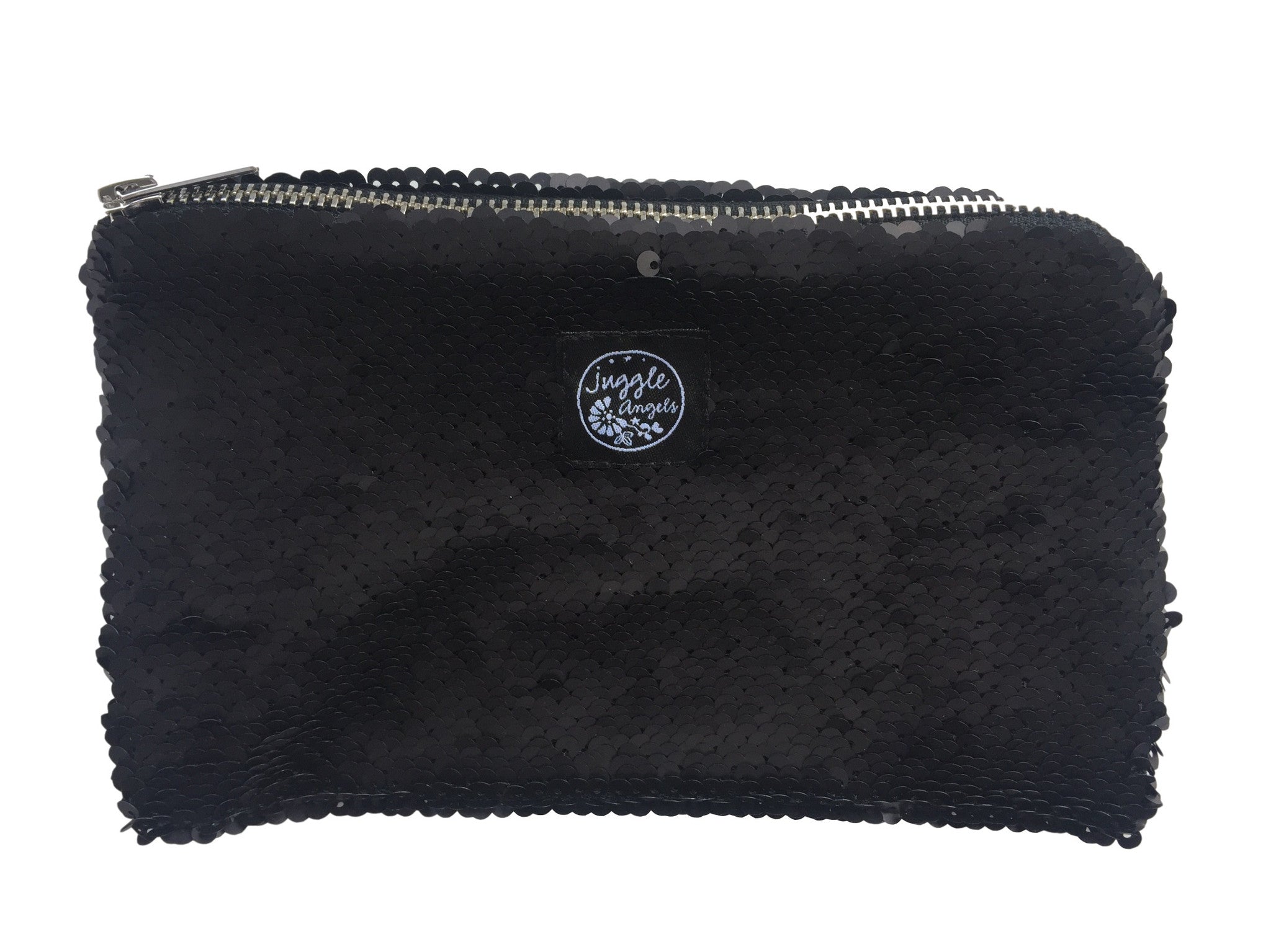 Black Sequins Pocket