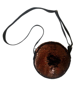 Brown Round Bag