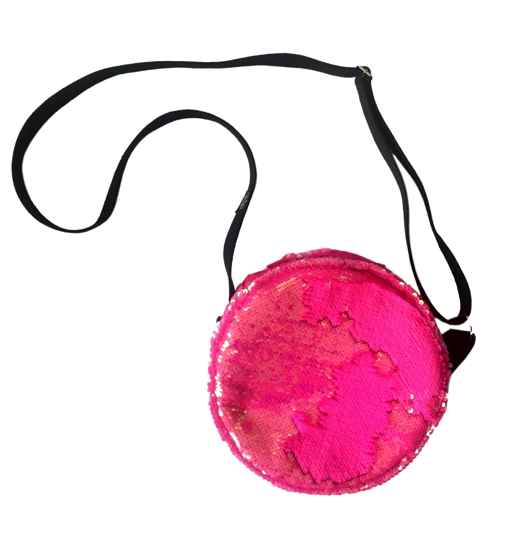 Pink Fluo Round Bag