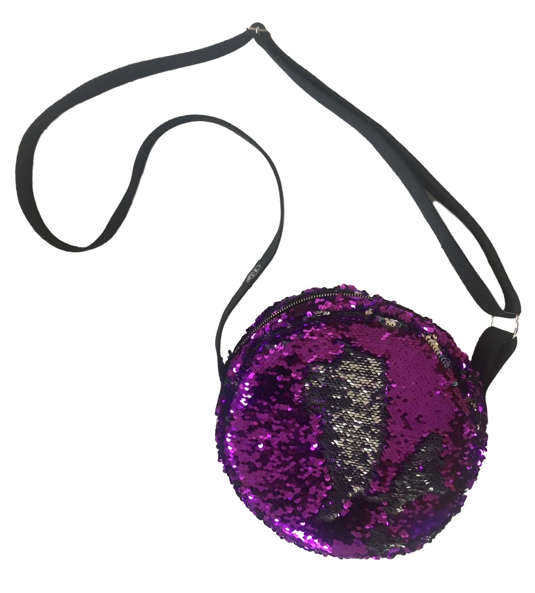 Violet Round Bag