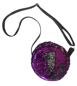 Violet Round Bag