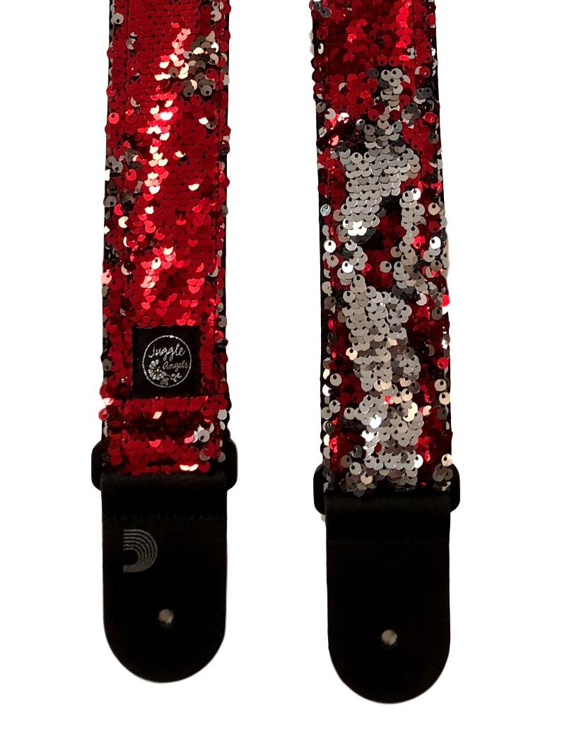 Sequin guitar strap discount