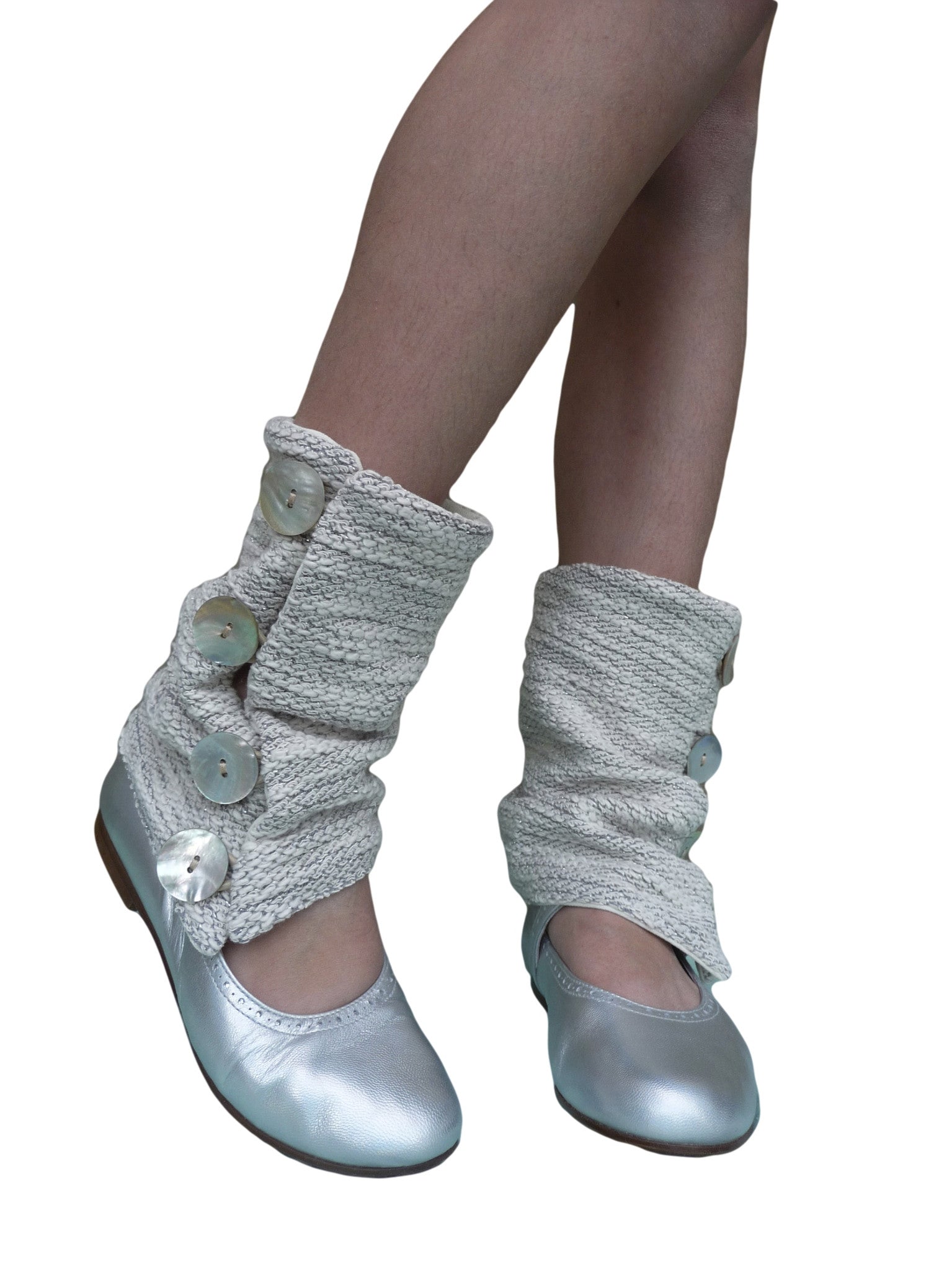 Silver Sweat Summer Leg Warmers
