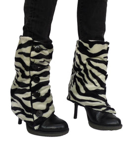 Zebra Leg Warmers