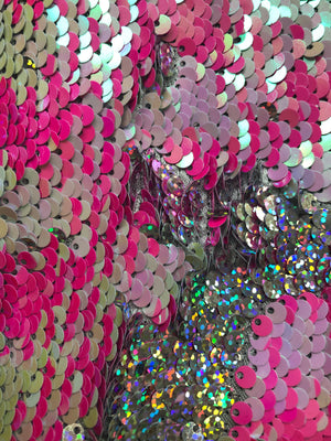 Pink fluo Mermaid Pocket