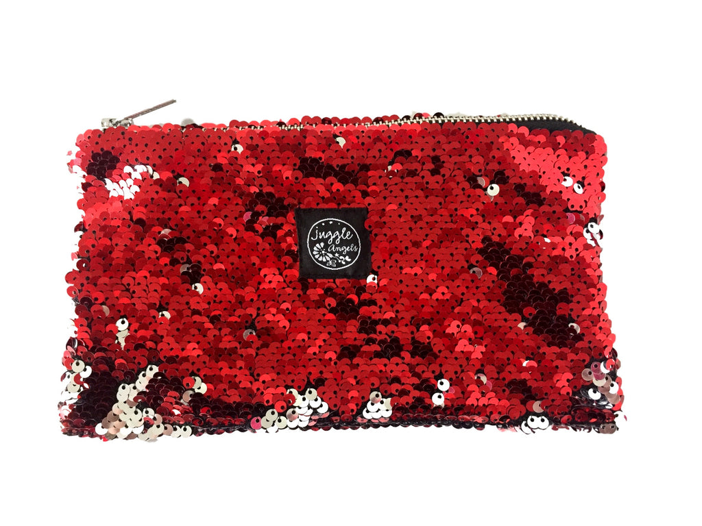 Red Sequins Pocket