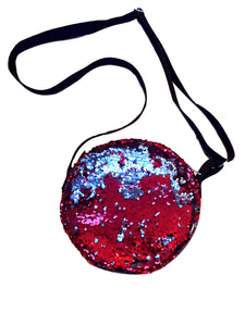 Red Round Bag