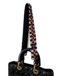 Blue Check handbag Strap