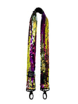 Yellow Ikat handbag Strap