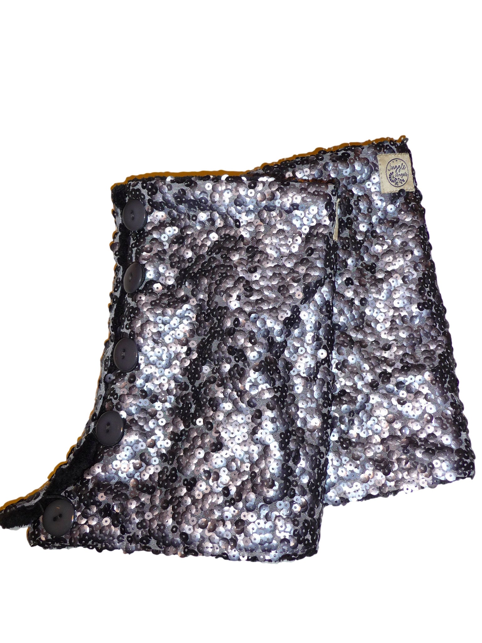 Silver Leg Warmers