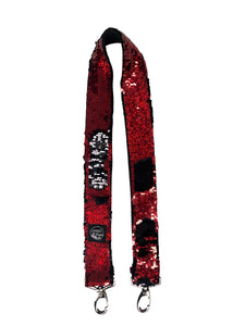Red Black handbag Strap
